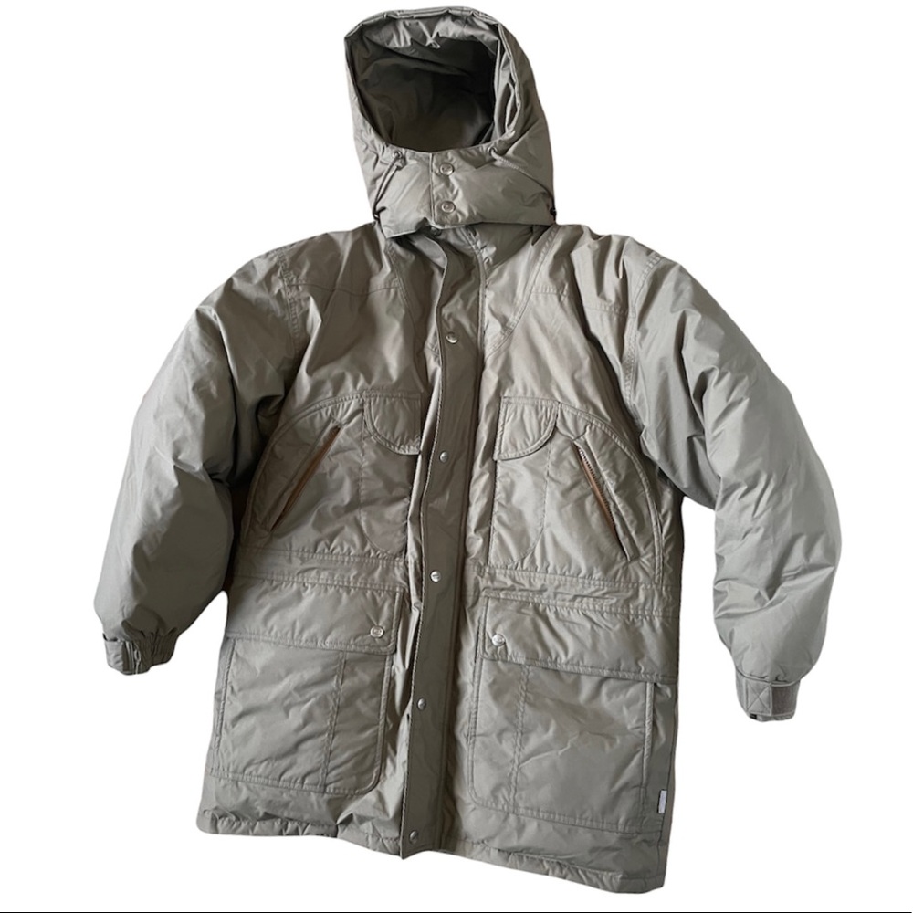 Vintage Swan Windproof Parka Jacket